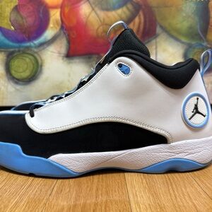 Jordan Jumpman Pro Quick White University Blue Size 13 (FB9978-107)🔥